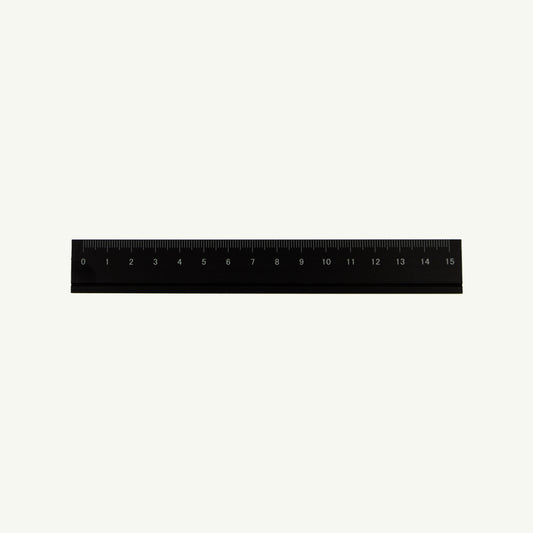 Slip-On Aluminum Black Ruler