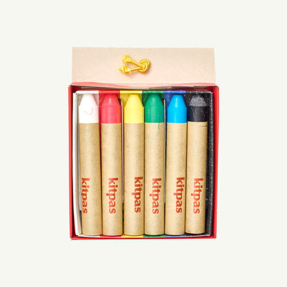 6 Kitpass Crayons