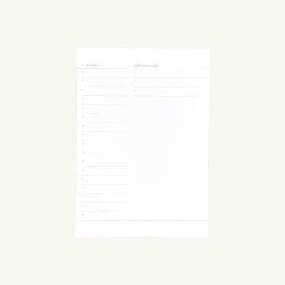 Daily Planner Pad