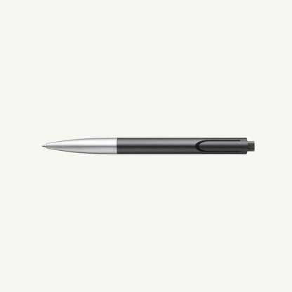 Lamy Noto ballpoint pen with minimalist triangular design on a plain white background.