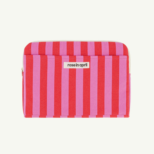 Laptop Sleeve - Orchid + Tomato