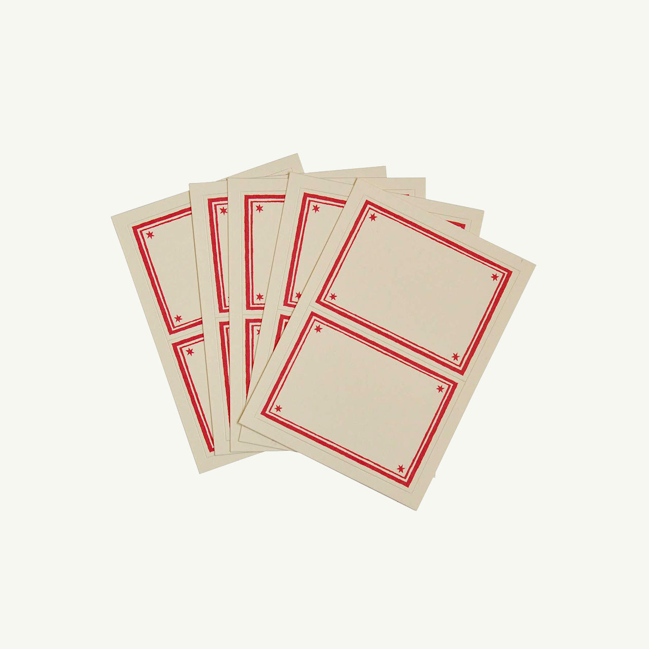 Large Self-Adhesive Labels - Bright Pink