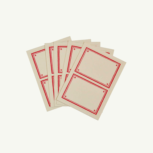 Large Self-Adhesive Labels - Bright Pink