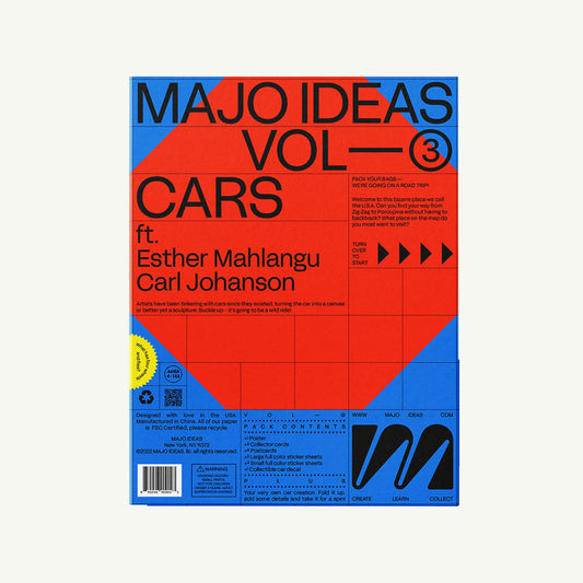 VOL ③ — CARS Sticker Based Art Pack