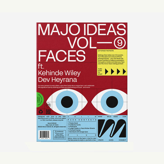 VOL ⑨ — FACES Sticker Based Art Pack