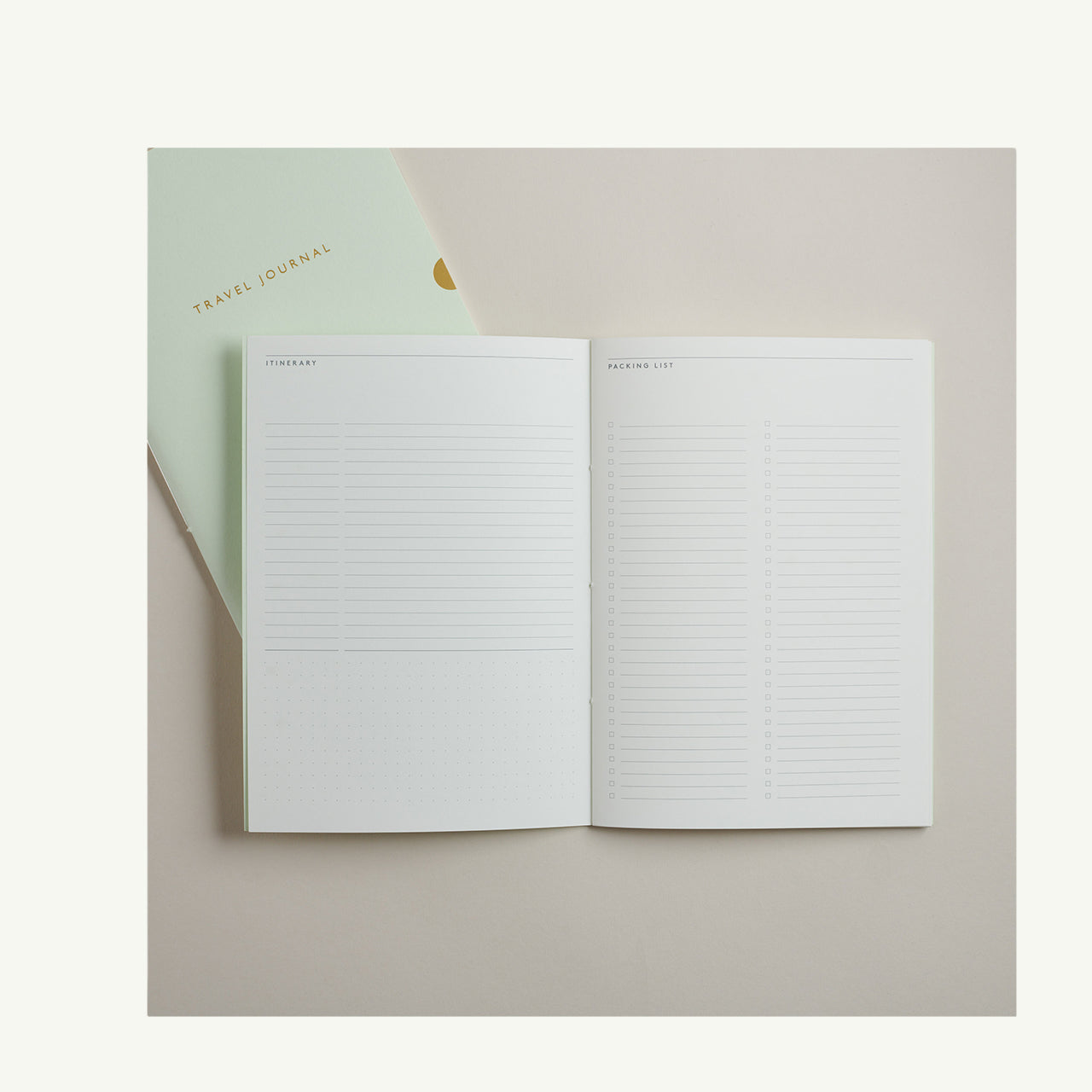 Travel Journal Mark and Fold