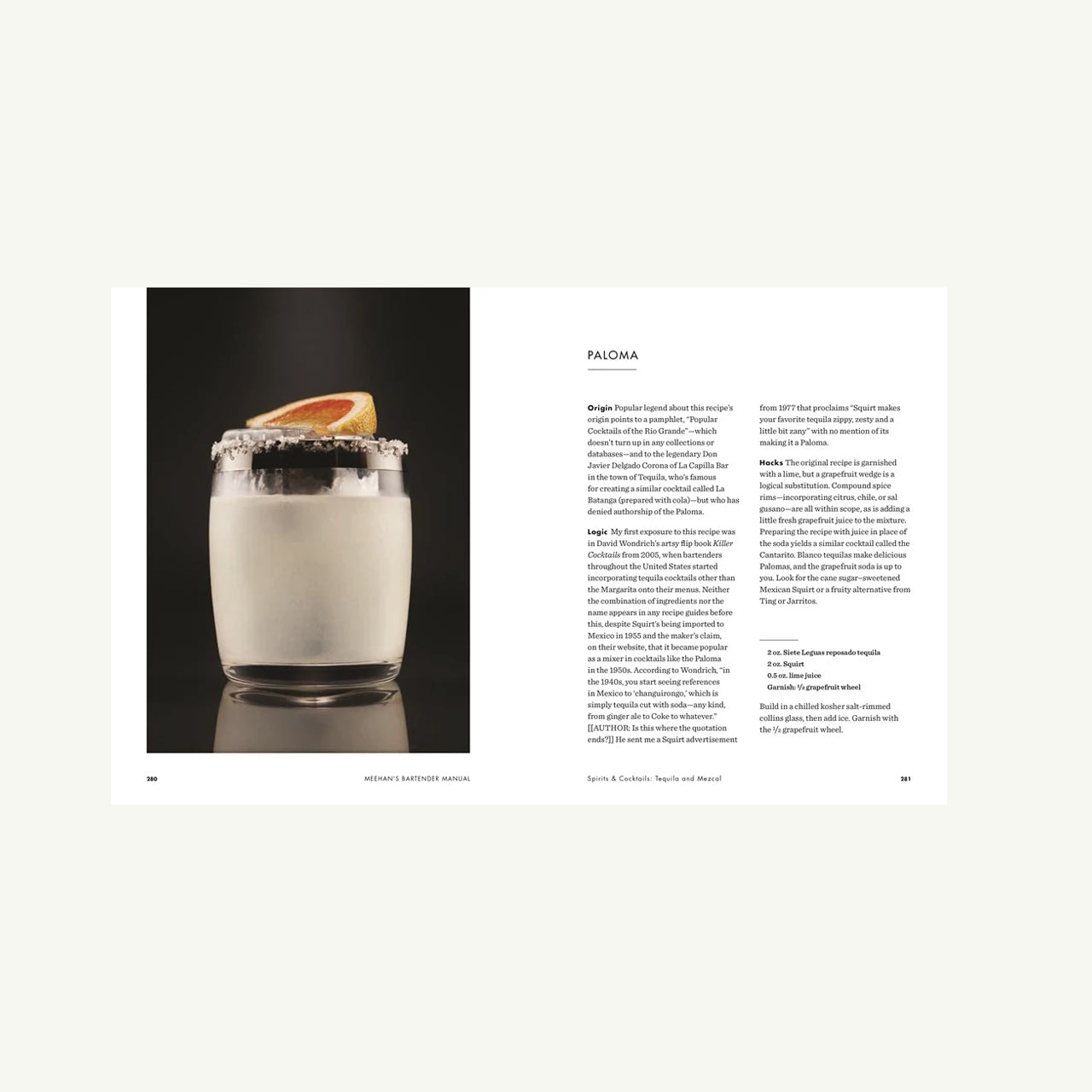 Meehan's Bartender Manual