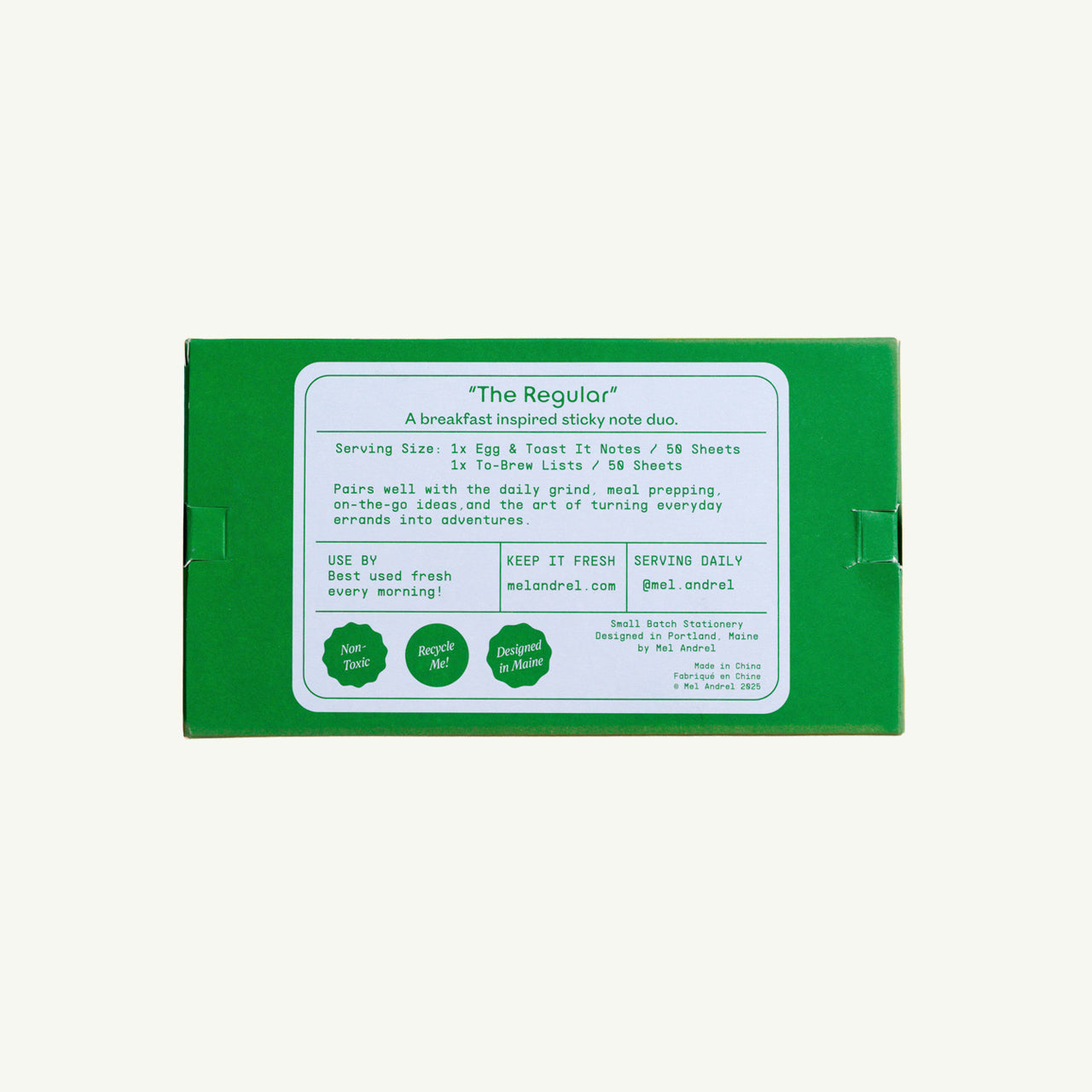 Egg + Brew Sticky Note