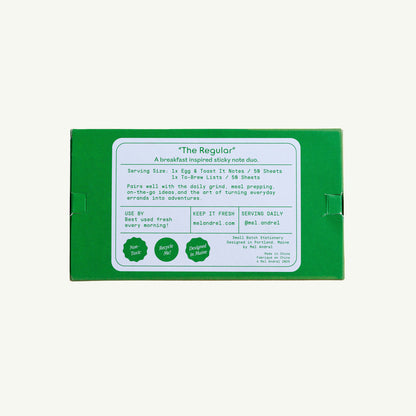 Egg + Brew Sticky Note