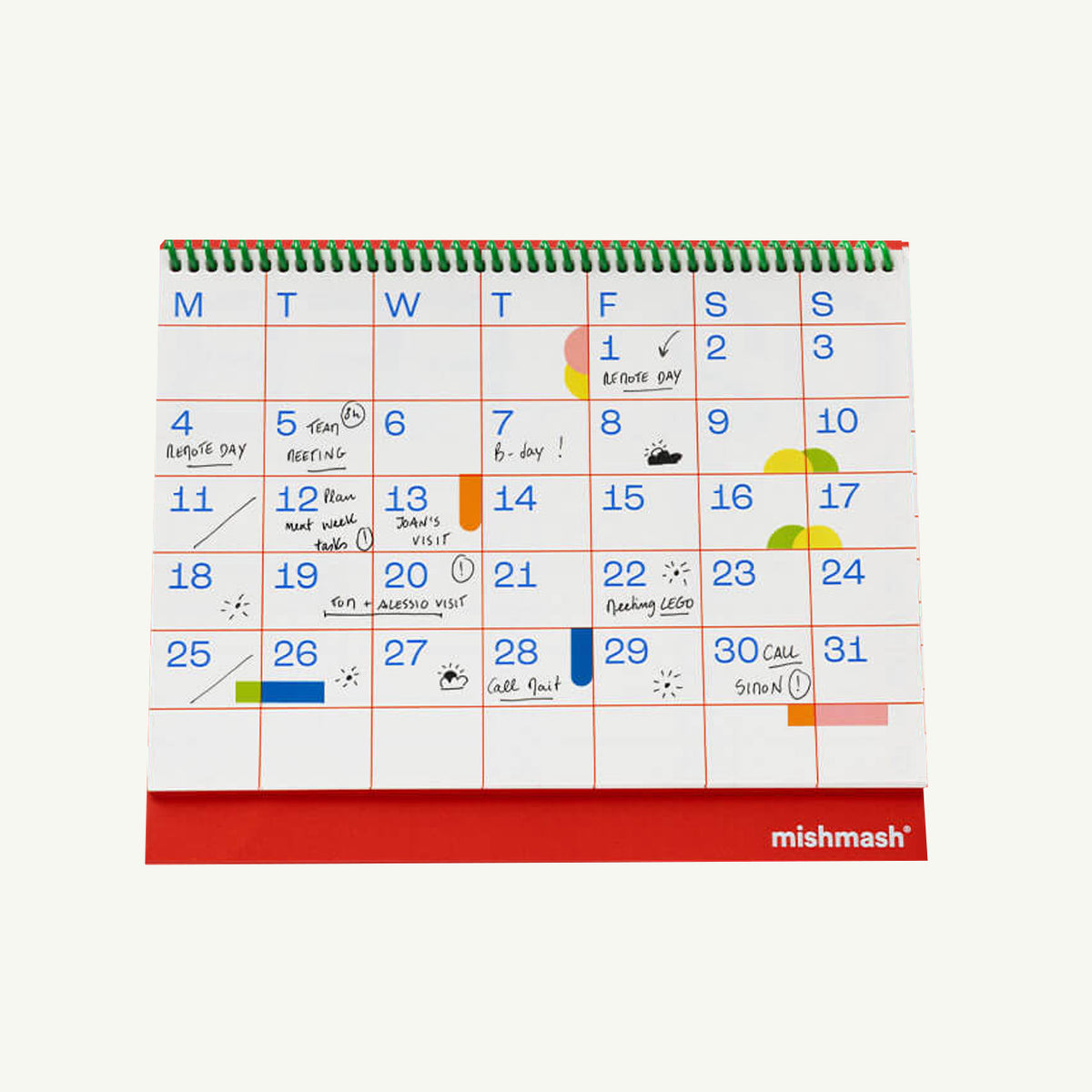 2027 Desk Planner