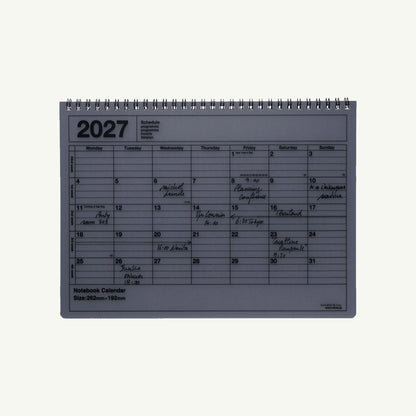 Monthly Planner 2027 –  B5