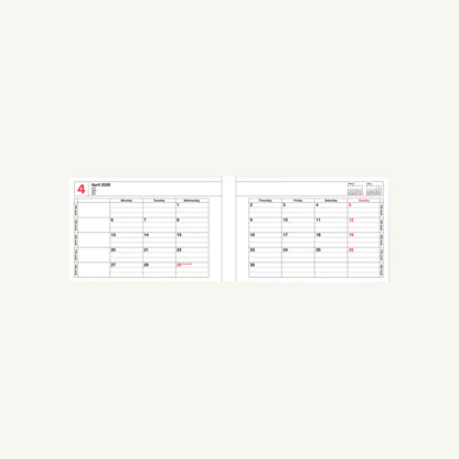 Monthly Planner 2027 –  B7