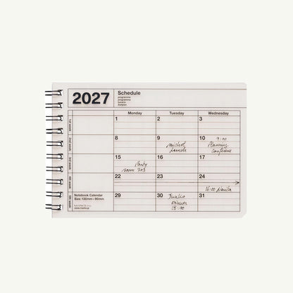 Monthly Planner 2027 –  B7