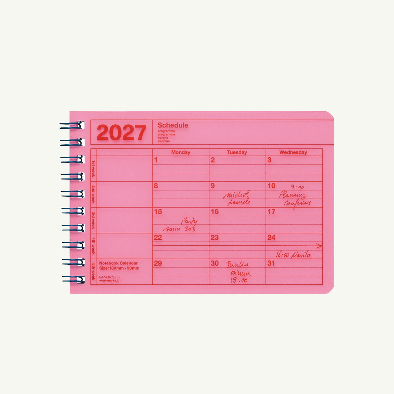 Monthly Planner 2027 –  B7