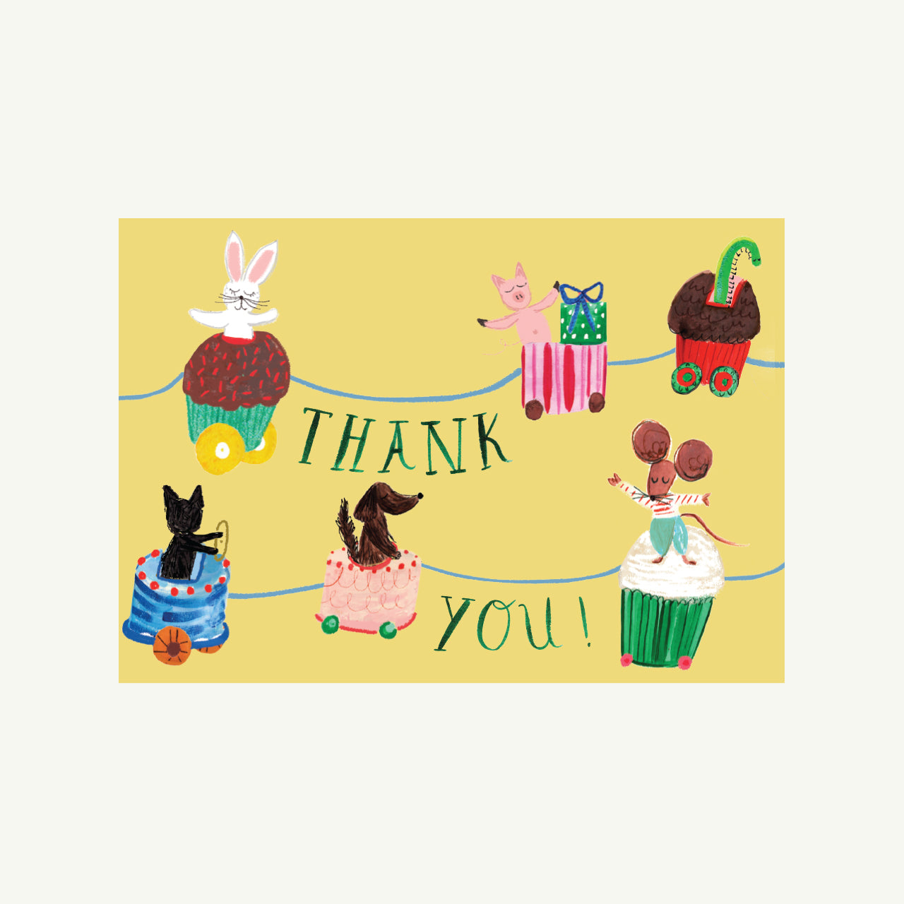 Hello Bunny Notecards