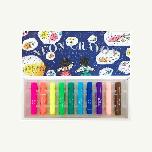 Neon Crayons