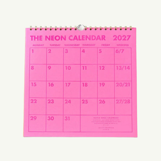 2027 Risograph Wall Calendar