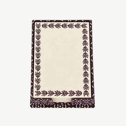 Note Holder - Pear Halves Elderberry