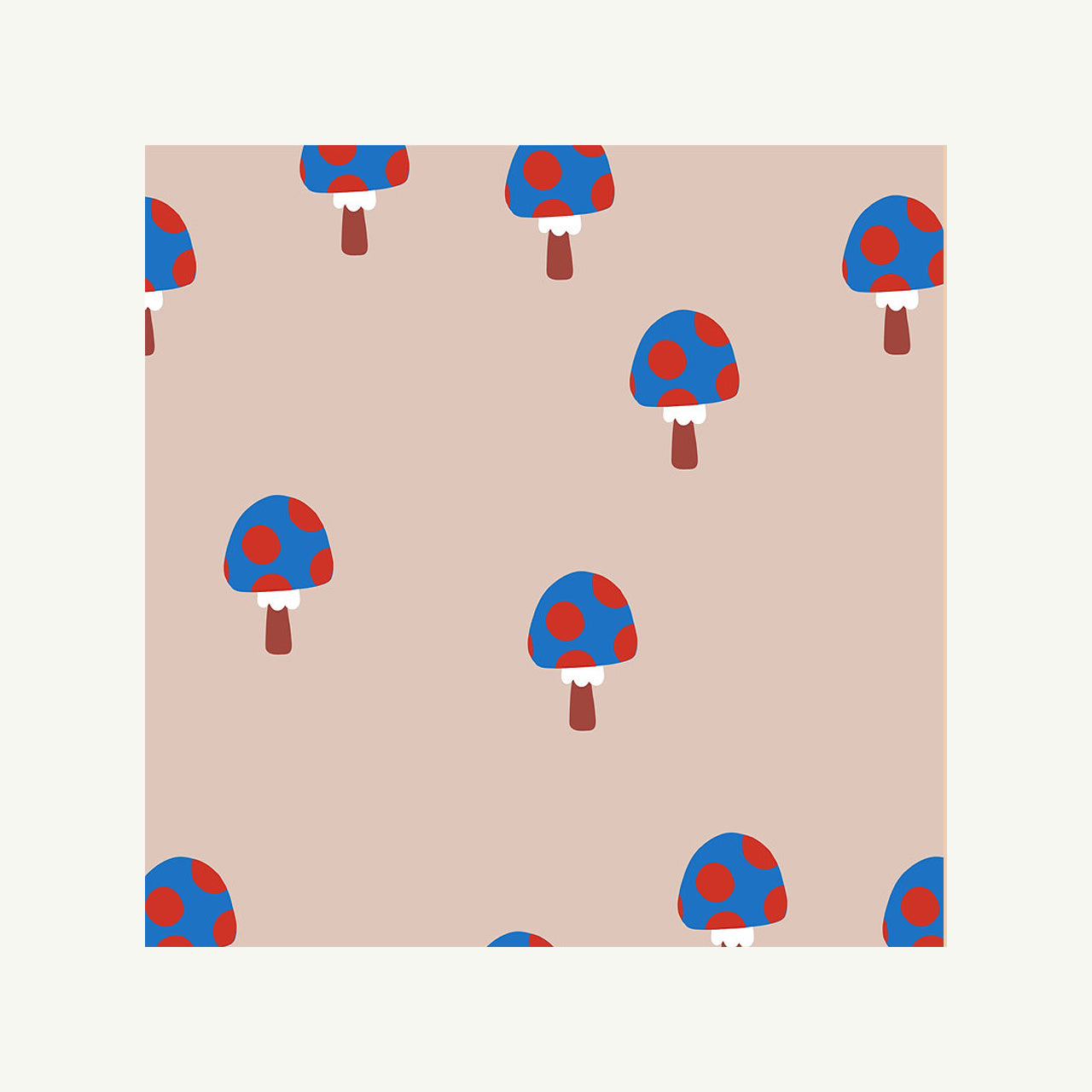 Gift Wrap - Champignon