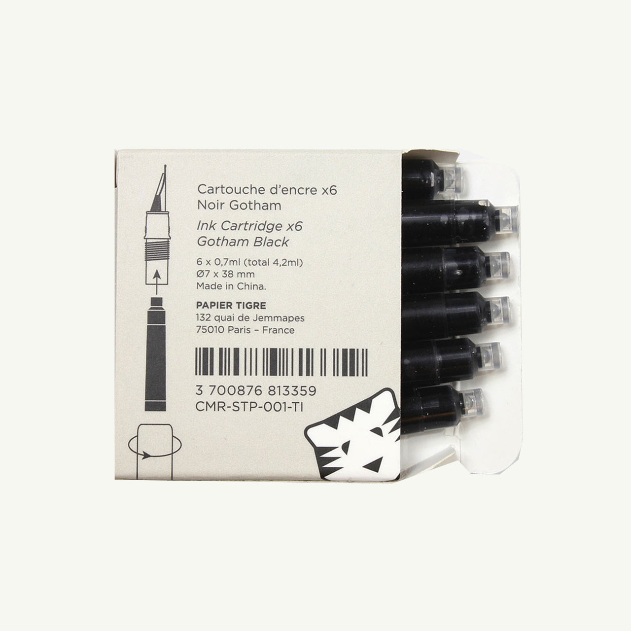 Box of 6 ink cartridges
