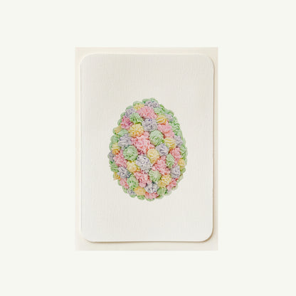 Royal Icing Egg Greeting Card