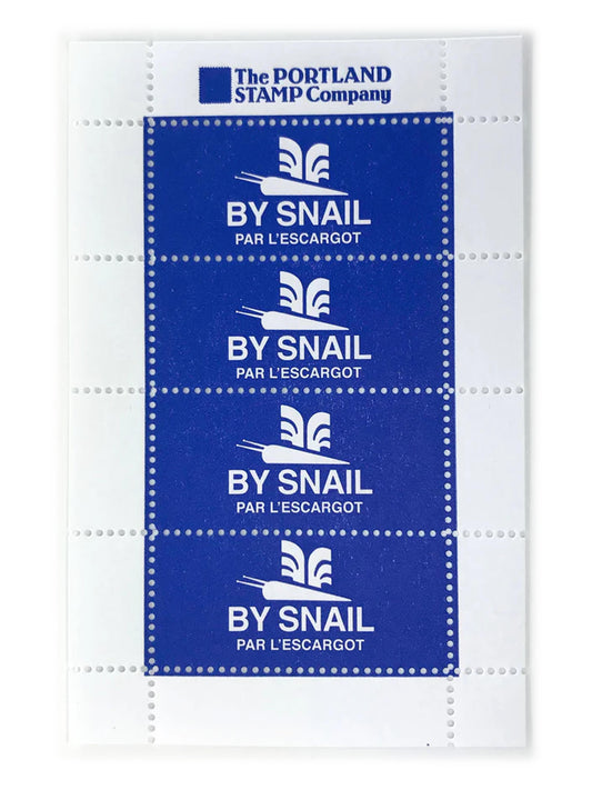 By Snail Lick & Stick Stamps - Blue