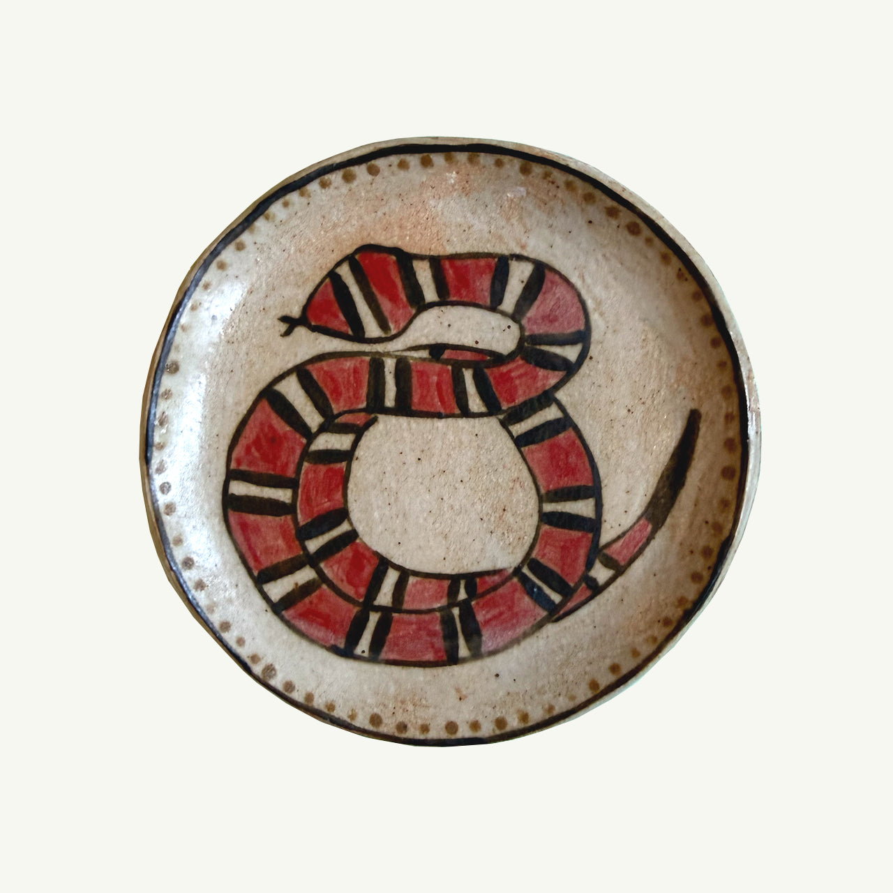 Snake Ceramic Dish