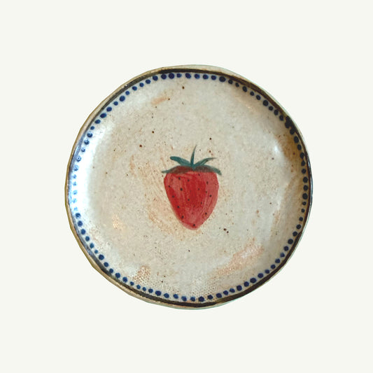 Strawberry Ceramic Dish