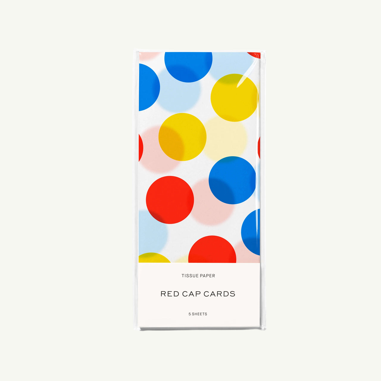 Primary Dots Tissue Paper
