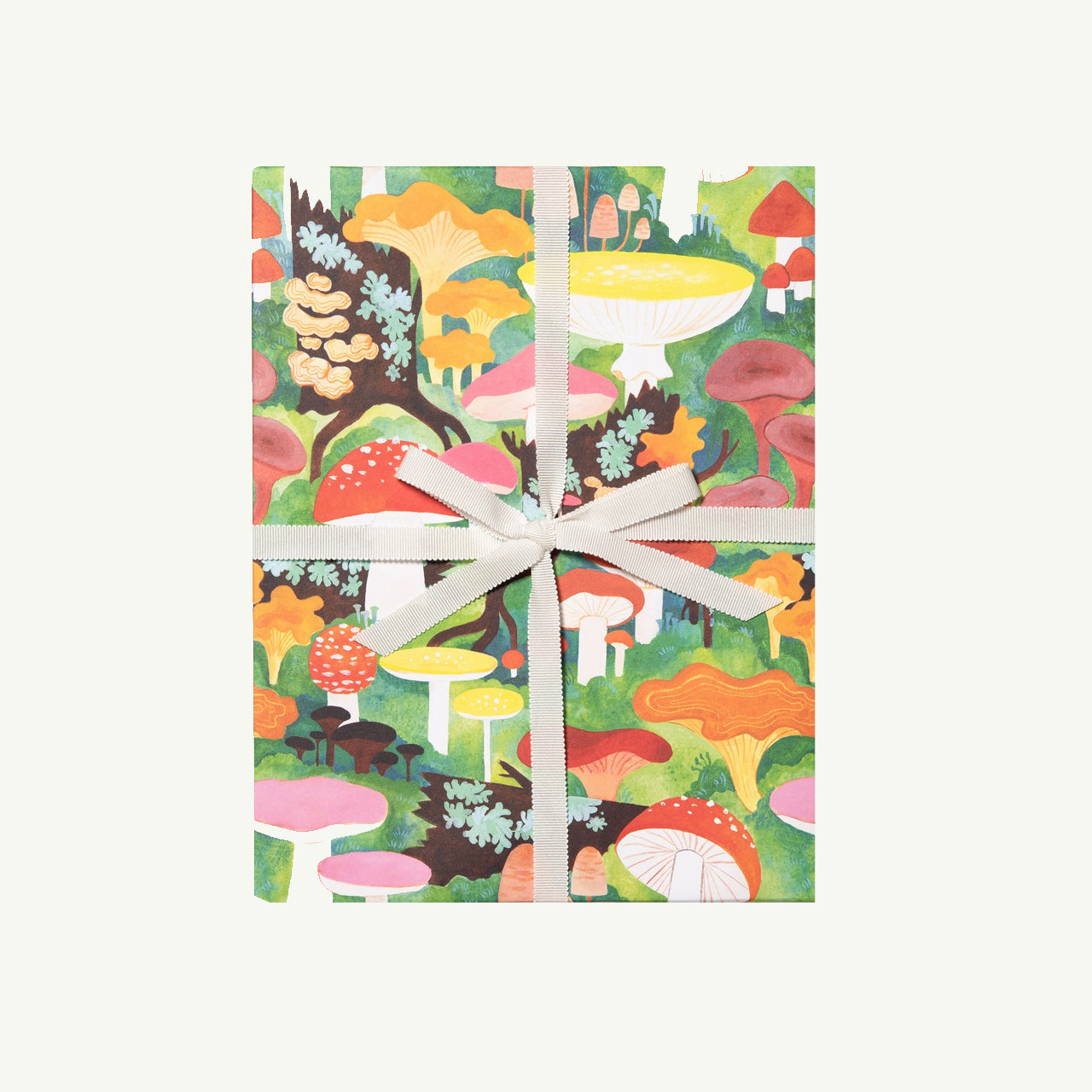 Woodland Mushrooms Gift Wrap
