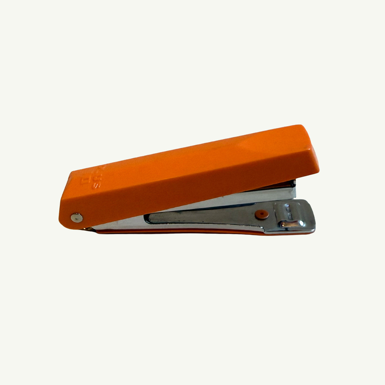 Vintage Orange PLUS 10 Stapler Made in Japan