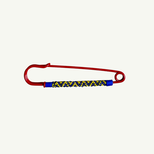 Enamel Beaded Safety Pin