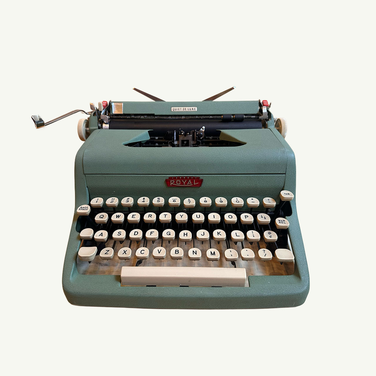 Royal Quiet De Luxe Typewriter - Teal