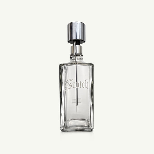 Vintage Glass Decanter - Scotch