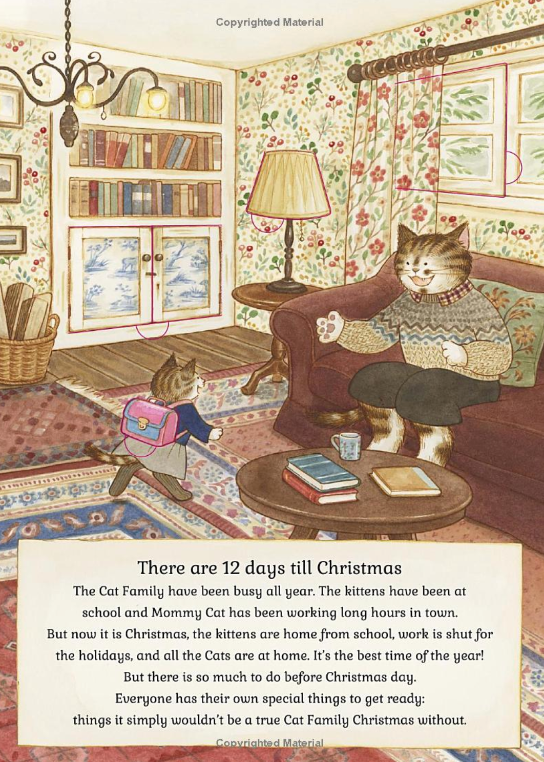 Cat Family Christmas: A lift-the-flap advent book