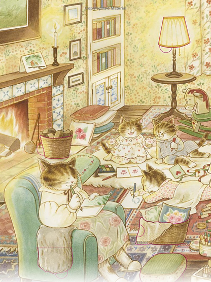 Cat Family Christmas: A lift-the-flap advent book