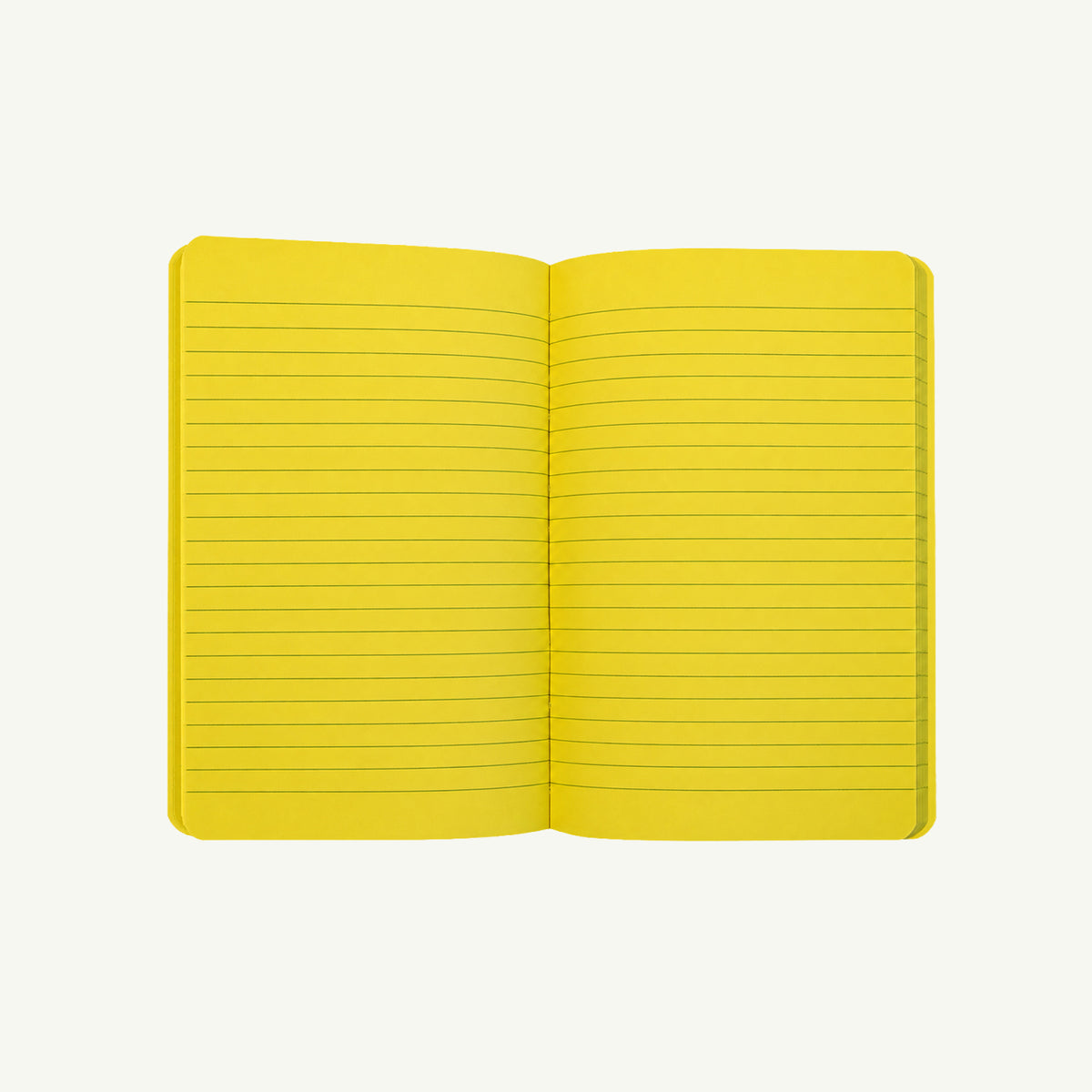 Set of 3 yellow notebooks by Mr. Boddington’s Studio—great decor or stationery accessory.