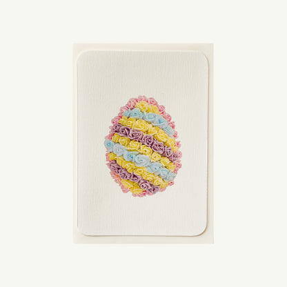 Royal Icing Egg Greeting Card