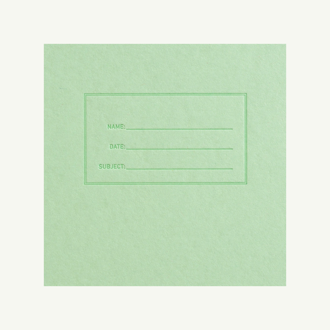 Standard Notebook - Mint