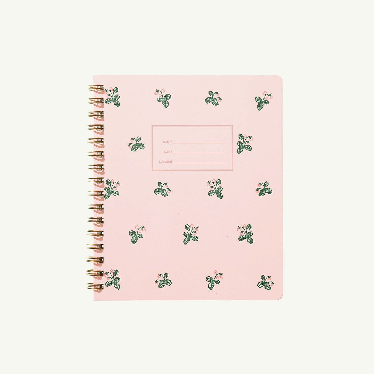 Standard Notebook - Floral Pattern