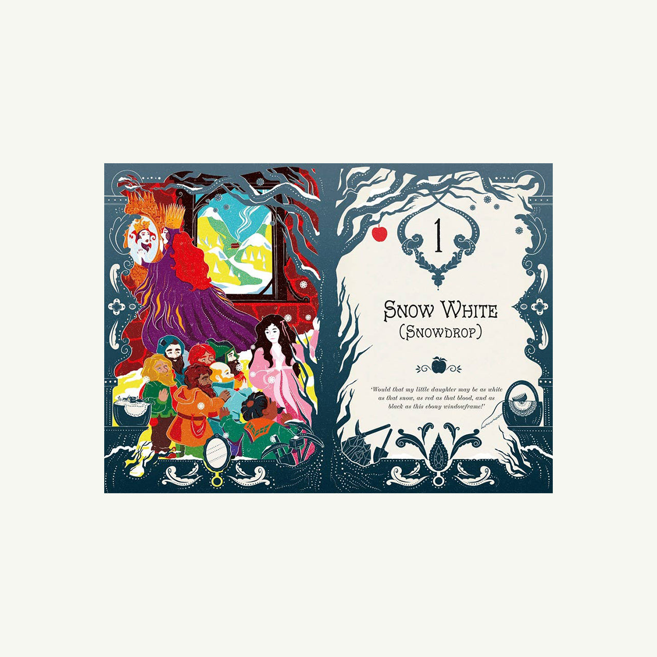 Snow White and Grimms' Fairy Tales