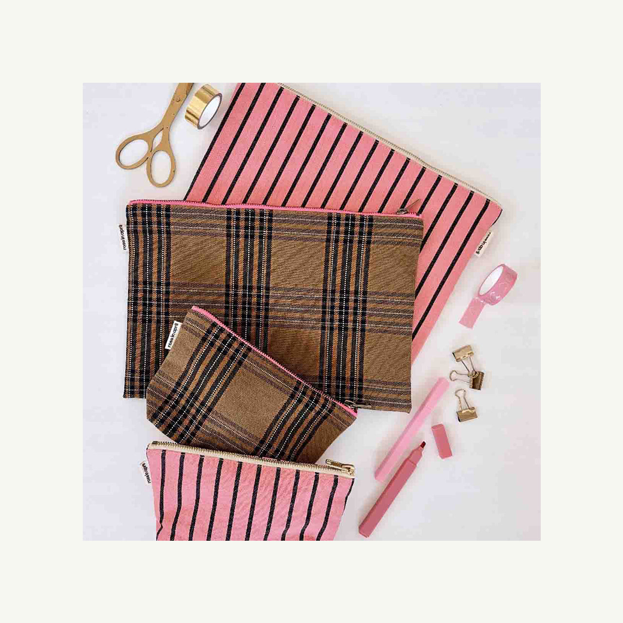 Sophia Pouch - Tartan