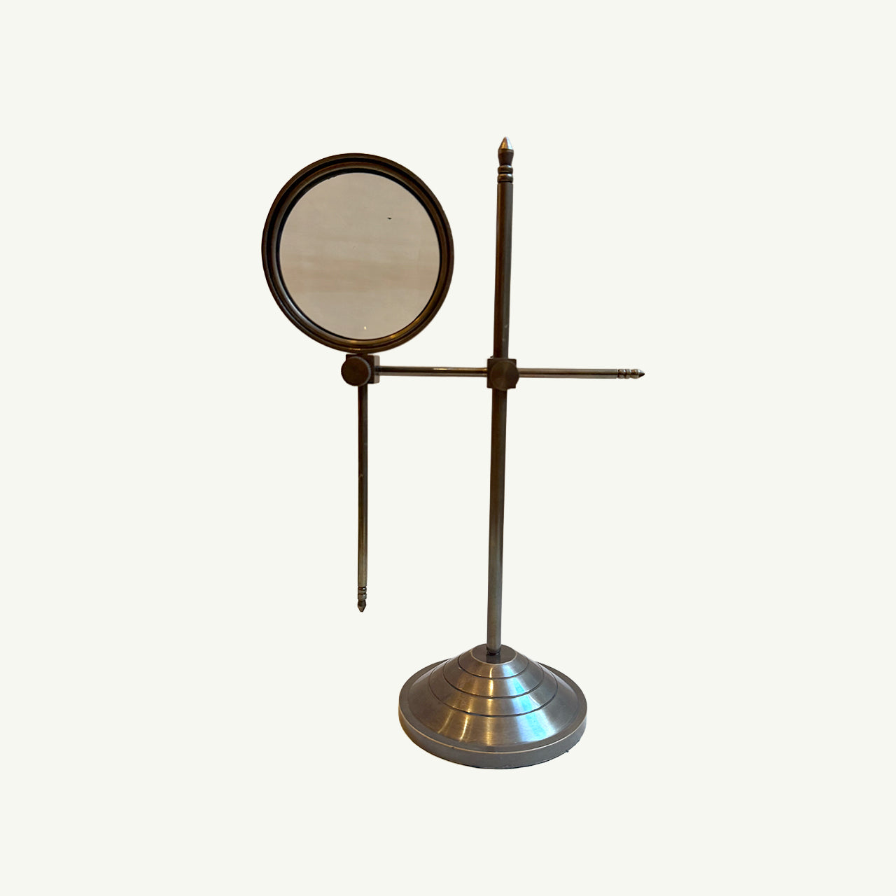 Vintage Brass Magnifying Glass + Adjustable Stand