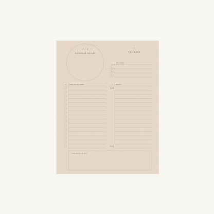 Vision for the Day Notepad