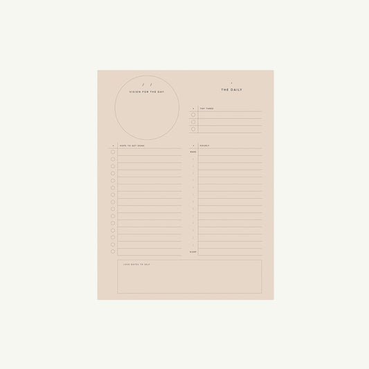 Vision for the Day Notepad