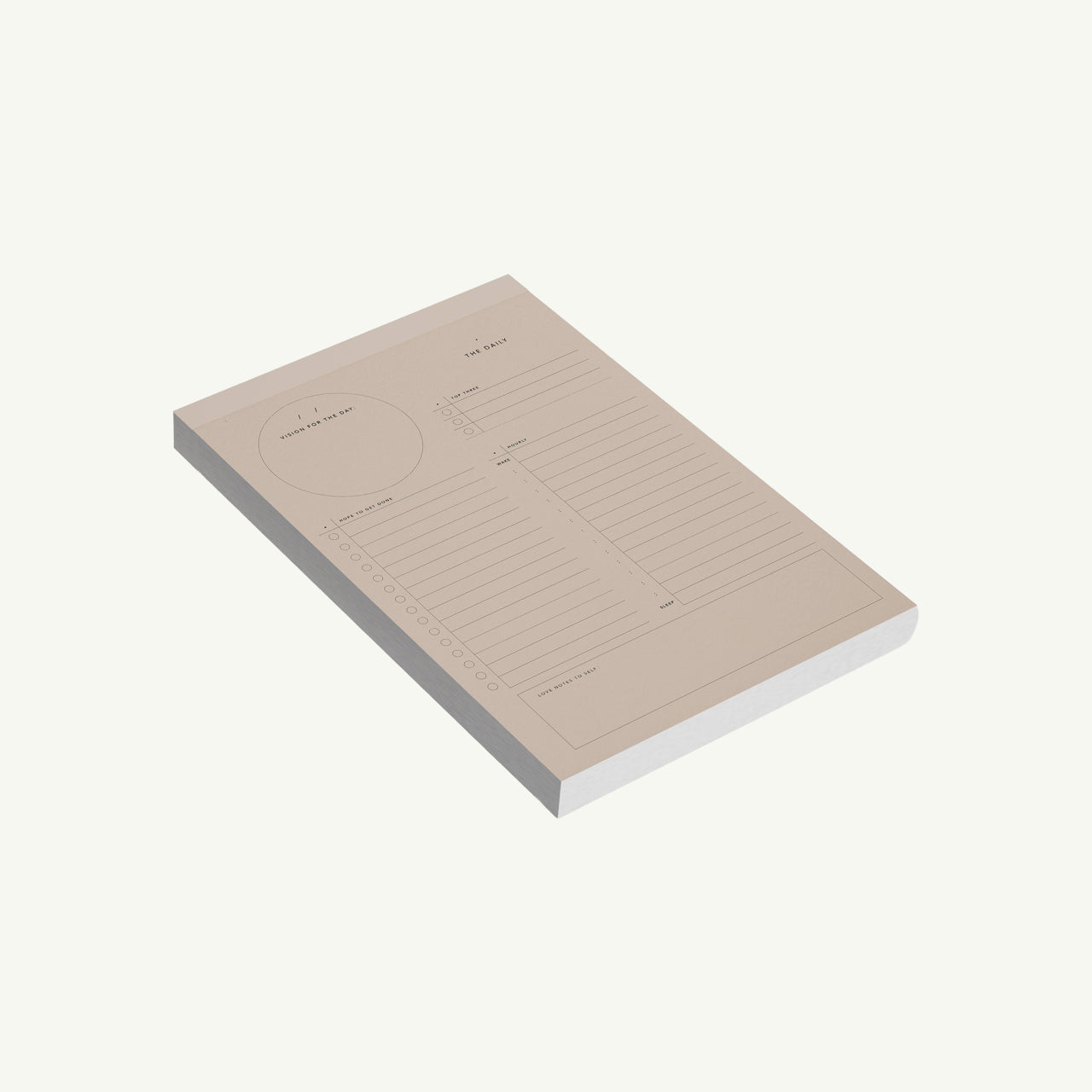 Vision for the Day Notepad