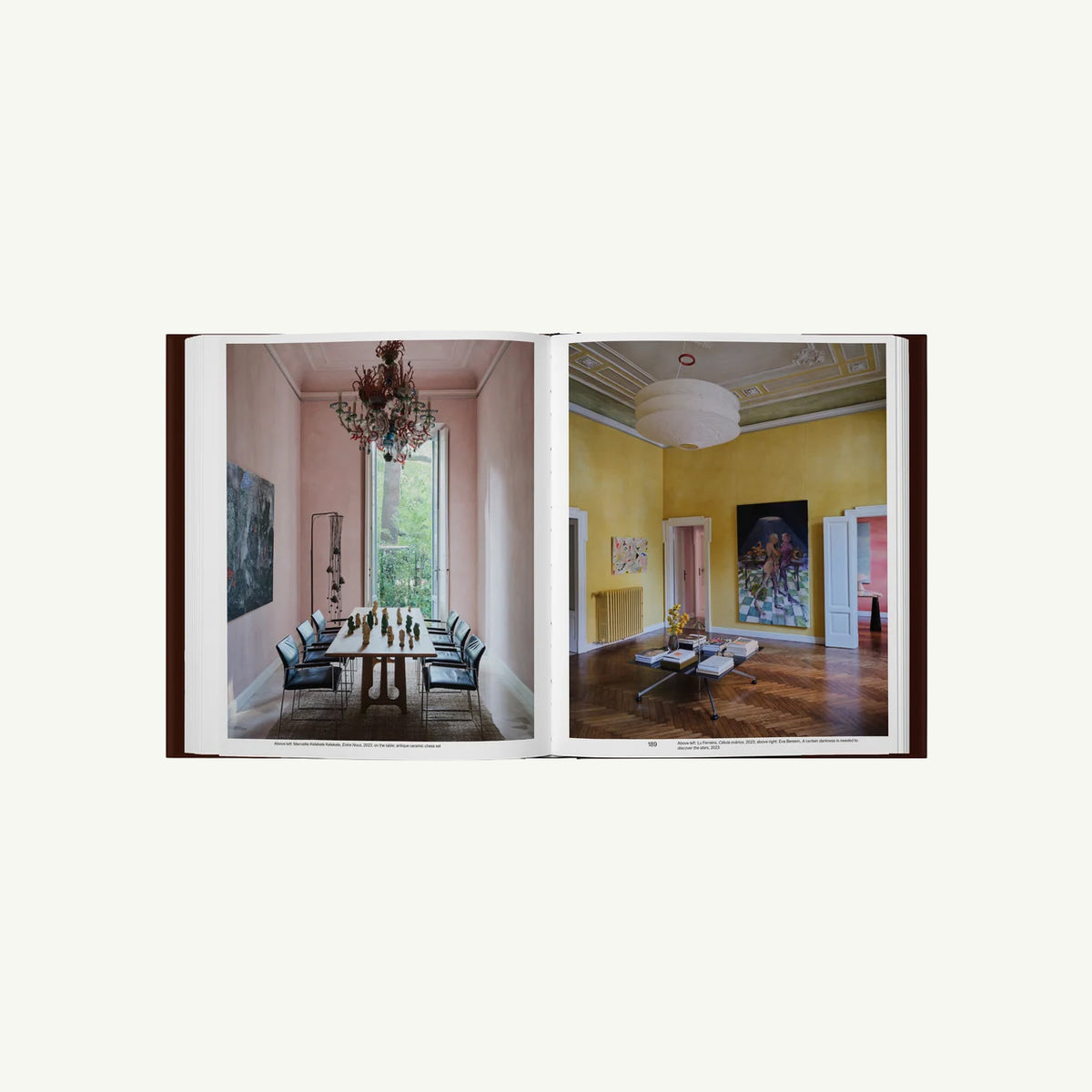 The Cultured Collector by Phaidon: photos of elegant rooms, chic furniture, and curated art.