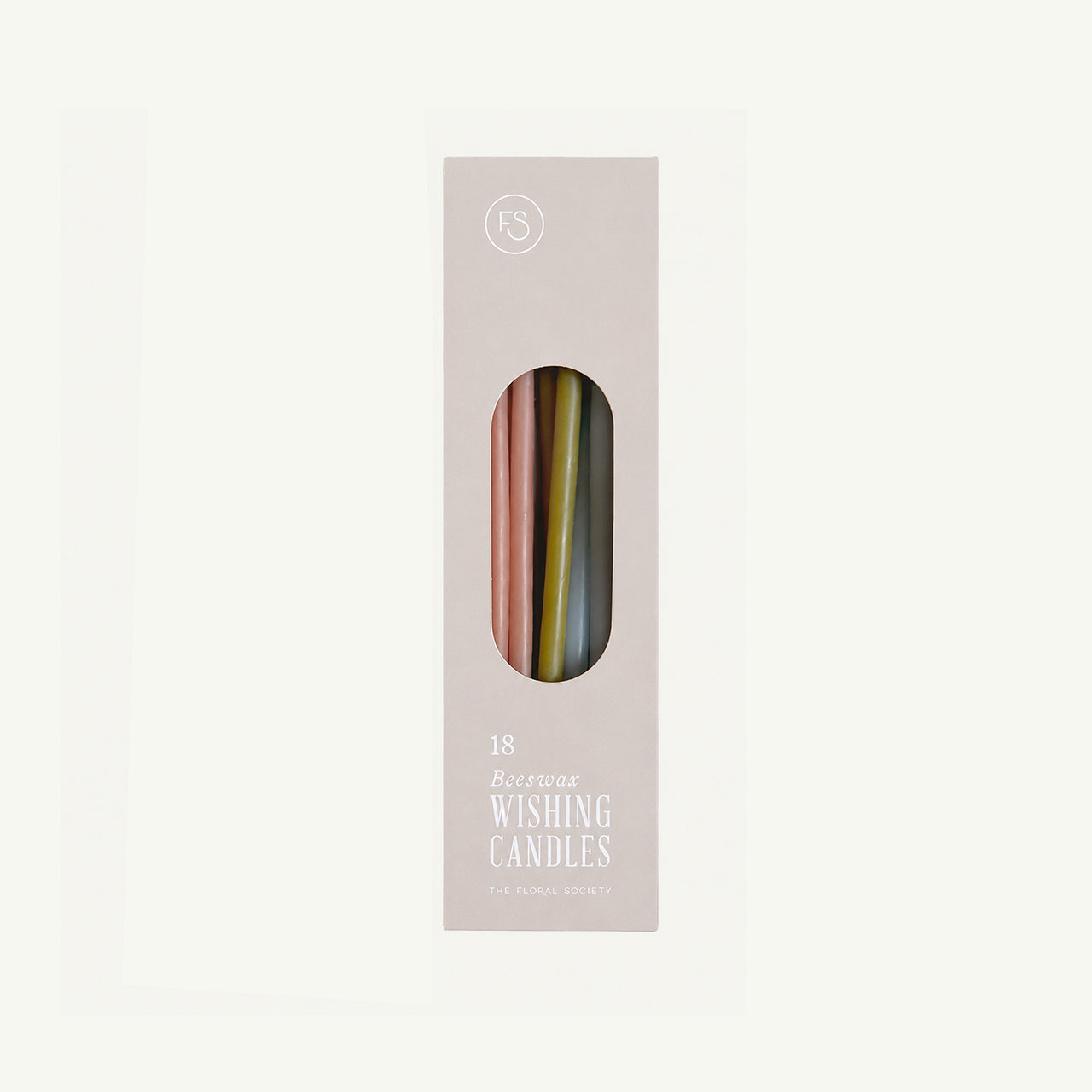 6" Beeswax Dipped Wishing Candles - Mixed