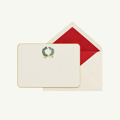 Engraved Holiday Notecards - Set of 10