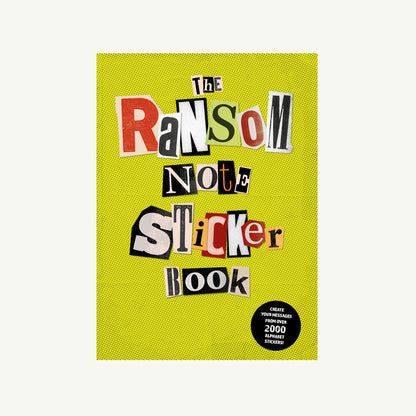 The Ransom Note Sticker Book
